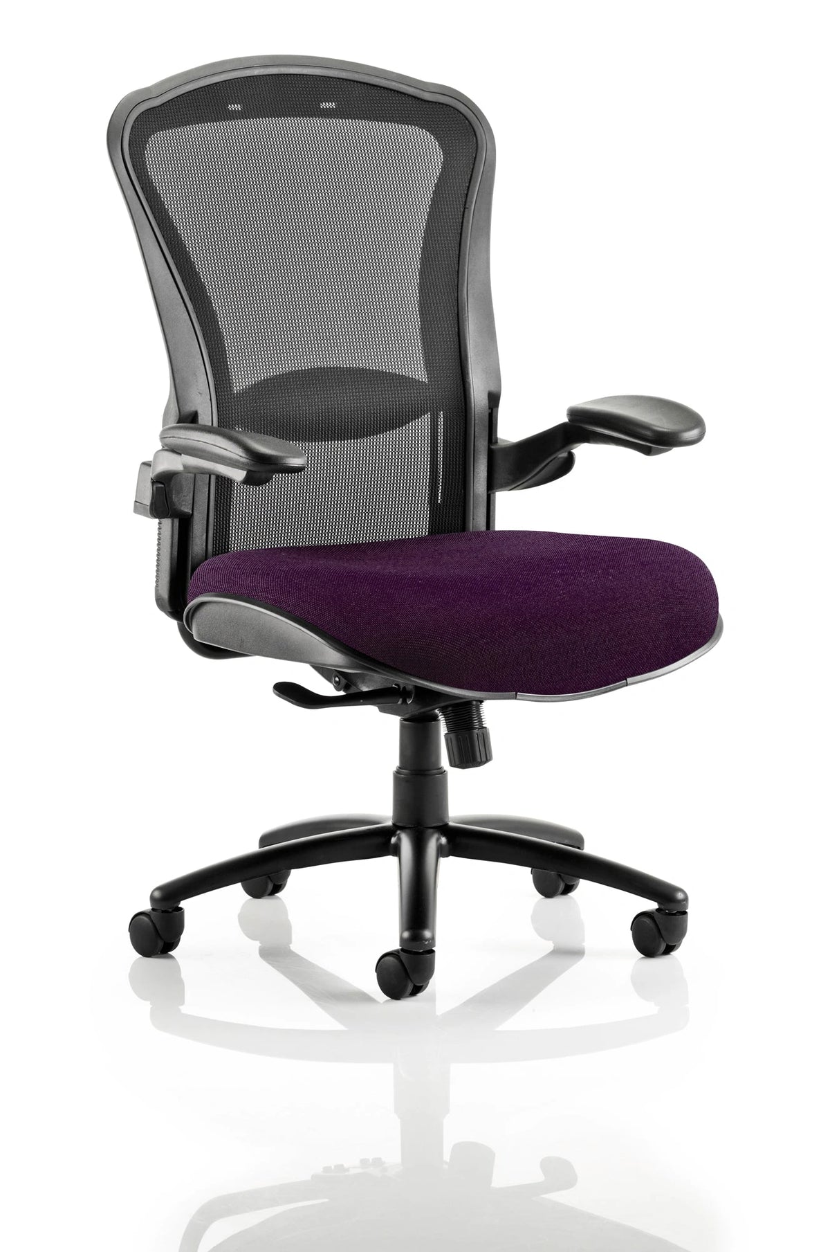 Houston High Mesh Back Heavy Duty Task Operator Office Chair With Arms KCUP0997 2