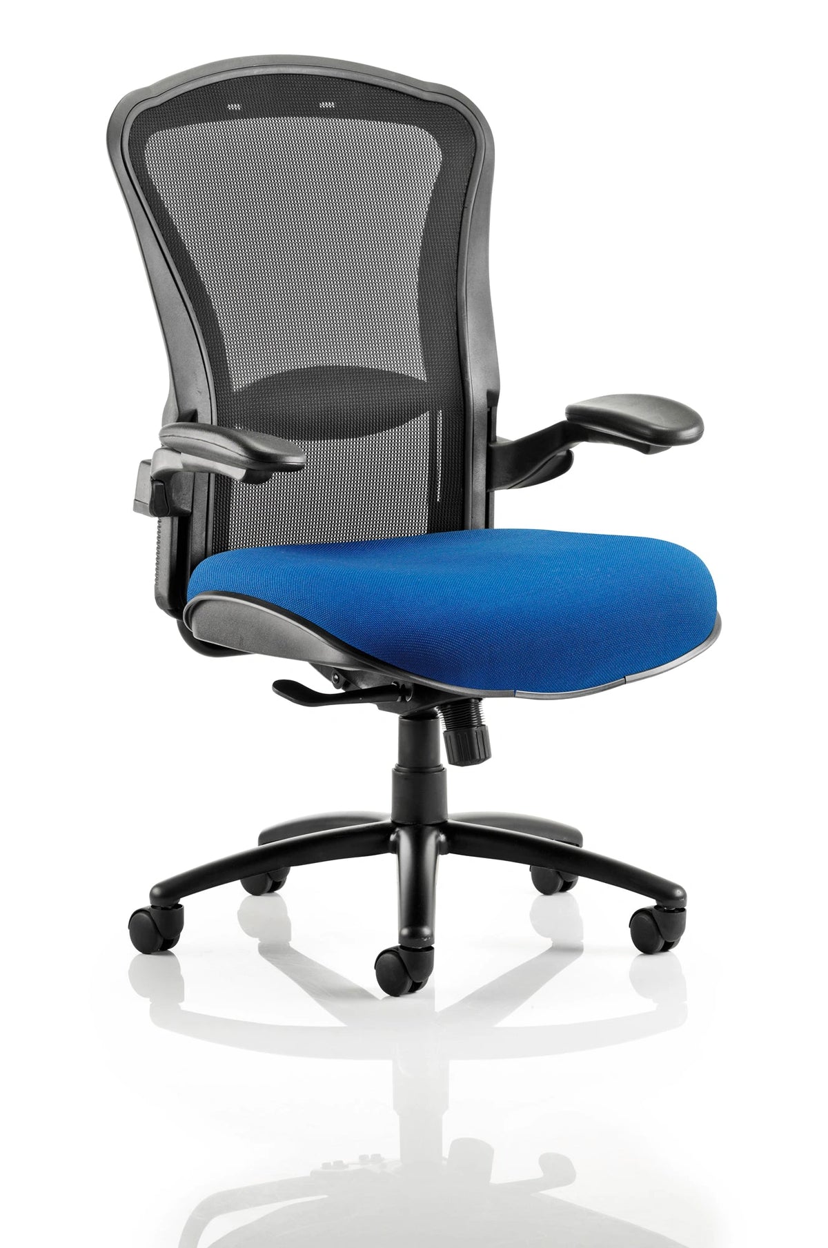 Houston High Mesh Back Heavy Duty Task Operator Office Chair With Arms KCUP0998 2