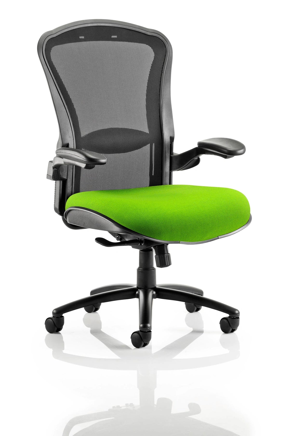 Houston High Mesh Back Heavy Duty Task Operator Office Chair With Arms KCUP1000 1