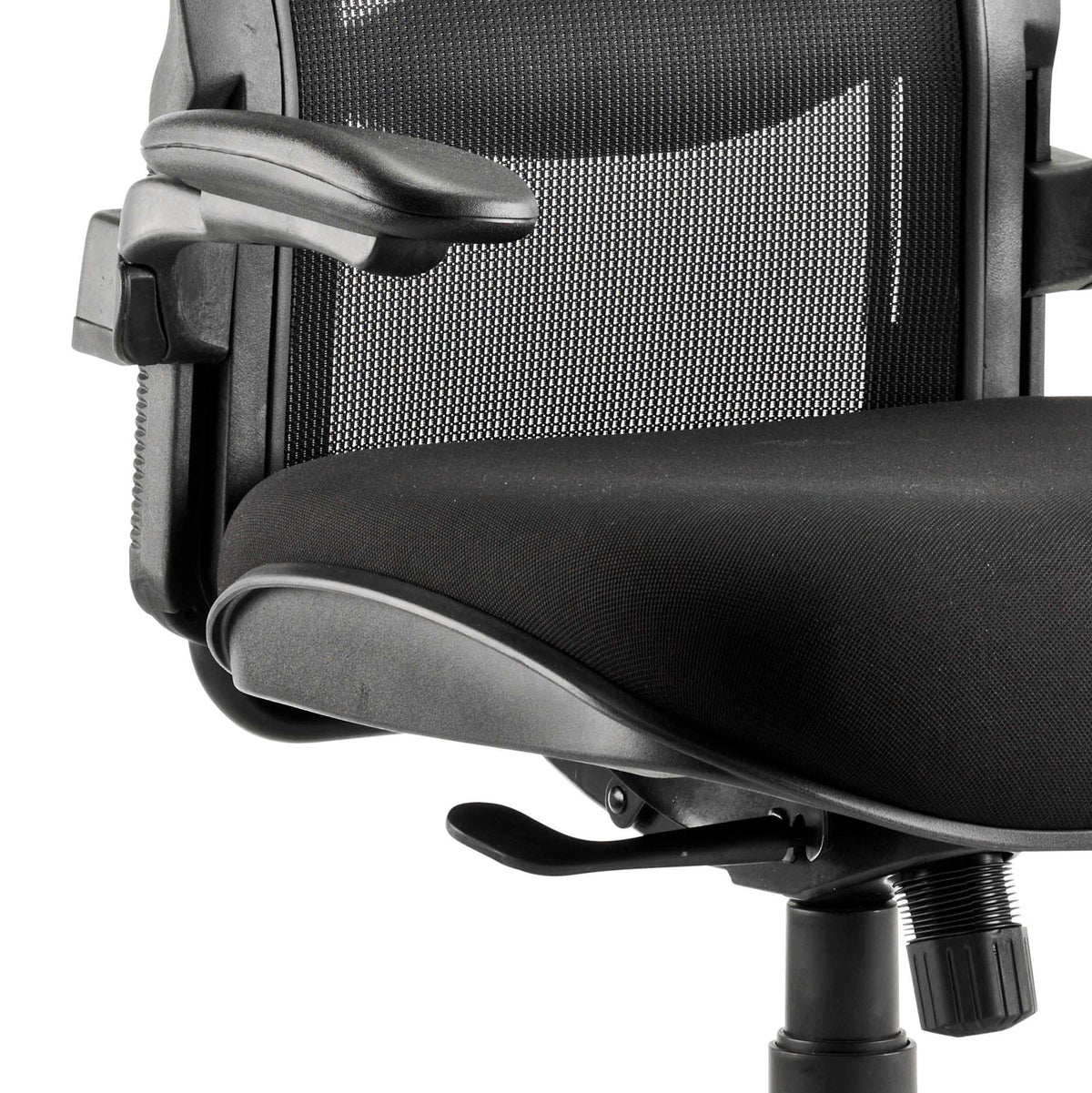 Houston High Mesh Back Heavy Duty Task Operator Office Chair With Arms OP000181 6