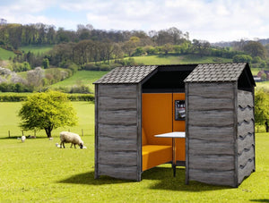 Huddle Shed Rustic Meeting Pod 3