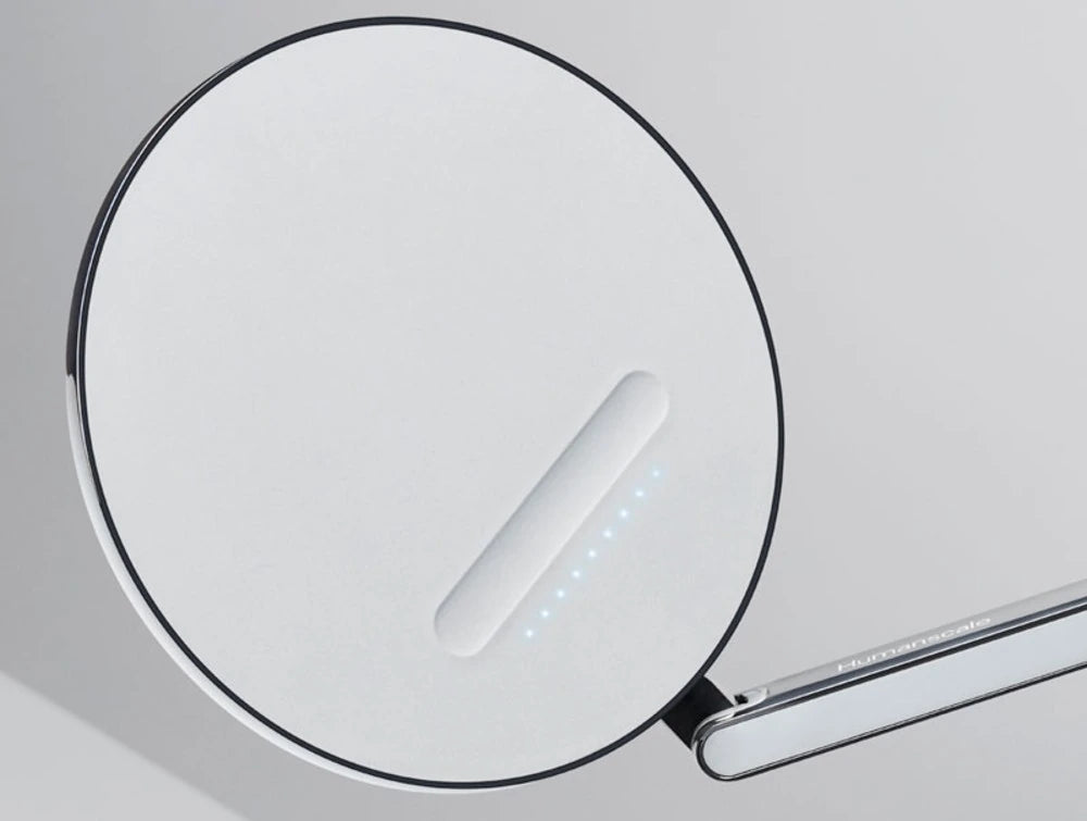 Humanscale Infinity Led Task Light With Constant Torque Forever Hinges 3 In White