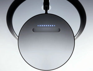 Humanscale Infinity Led Task Light With Constant Torque Forever Hinges 4 In Slate Blue Above View
