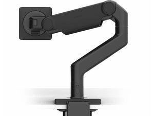 Humanscale M8.1 Adjustable Monitor Arms For Up To 2 Monitors 3 In Black With Black Trim