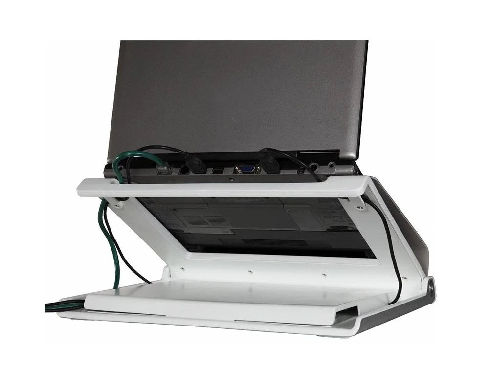 Humanscale Portable L6 Laptop Holder With One Touch 360 Swivel Base 4