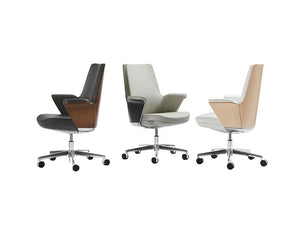 Humanscale Summa Executive Conference Wood Back Office Chair 3