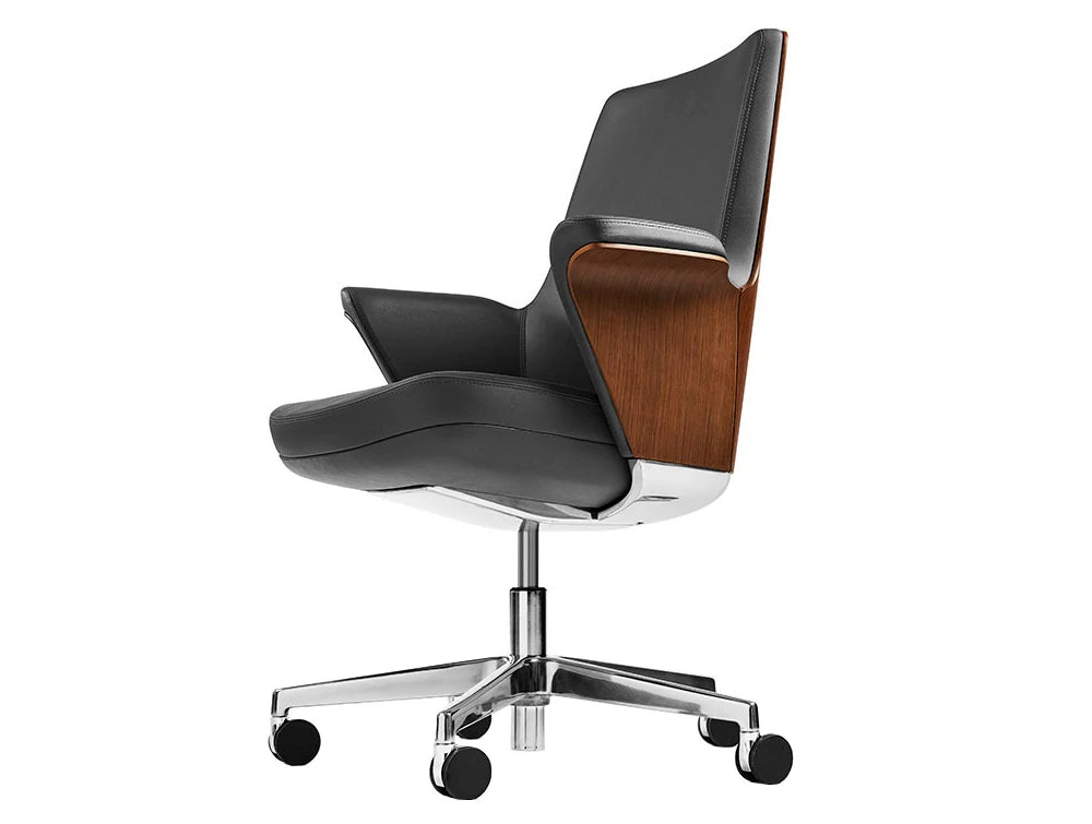 Humanscale Summa Executive Conference Wood Back Office Chair