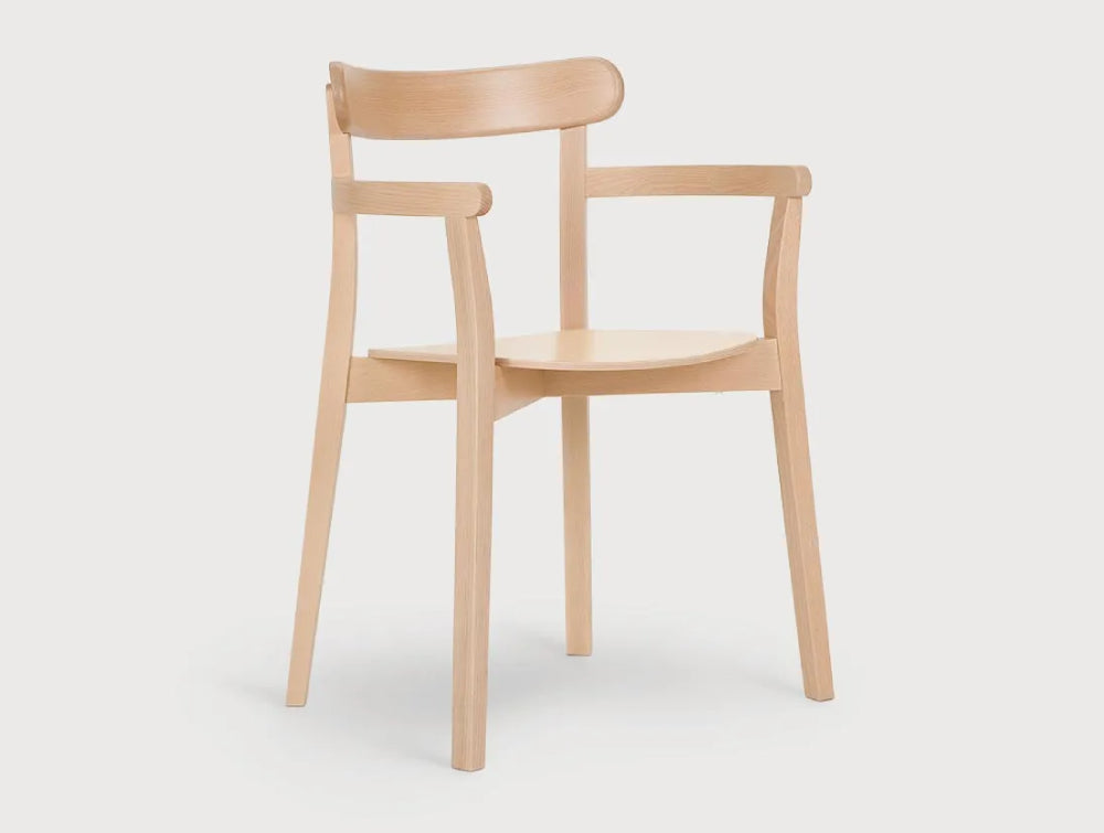 Icho Wooden Dining Armchair