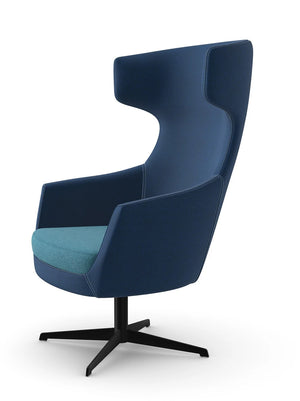 Ikon Lounge Chair Swivel 4 Star Base 7