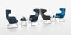 Ikon Lounge Chair With Skid Frame Base 8