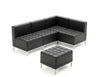 Infinity Modular Cube Chair Black Soft Bonded Leather BR000199 10