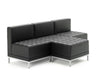 Infinity Modular Cube Chair Black Soft Bonded Leather BR000199 4