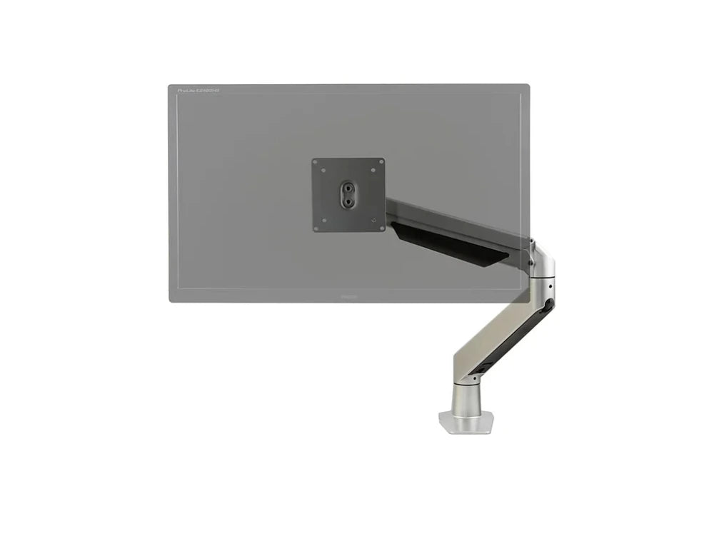 Iris Single Monitor Arm Silver