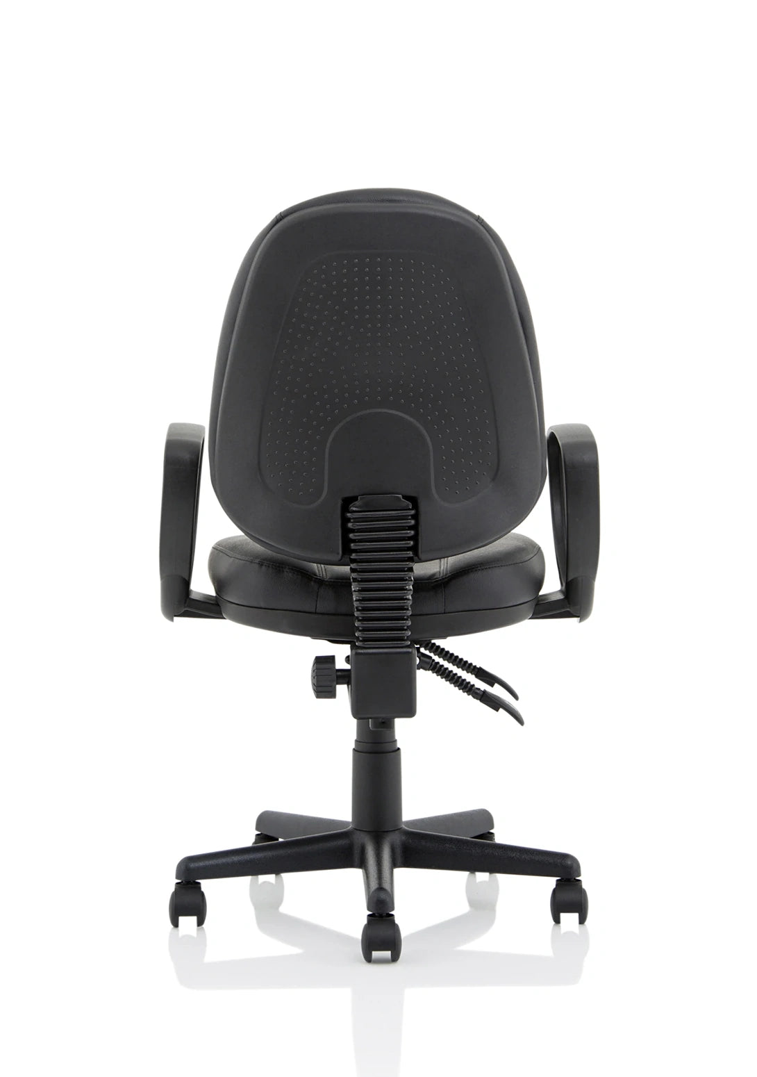 Jackson Medium Back Black Leather Task Operator Office Chair KC0292 7