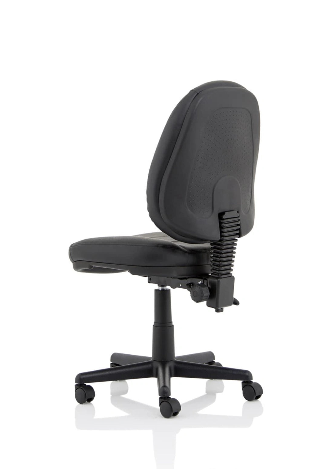 Jackson Medium Back Black Leather Task Operator Office Chair OP000229 13