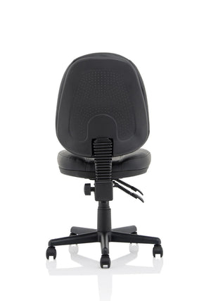 Jackson Medium Back Black Leather Task Operator Office Chair OP000229 6