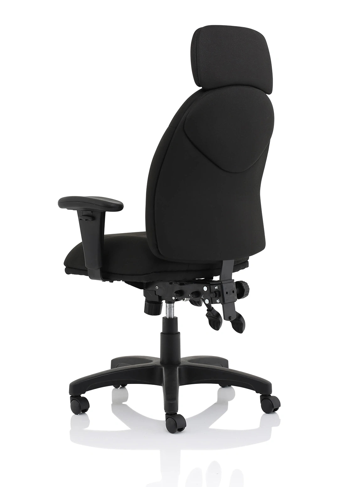 Jet Black Fabric Executive Chair OP000236 6