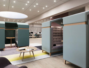 Jig Shed Modern Acoustic Seating Pod For Reception Area