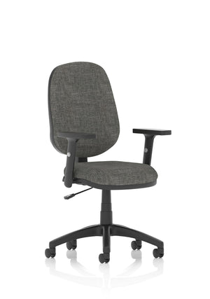 Eclipse Plus I Lever Task Operator Chair Charcoal With Height Adjustable Arms Image 2