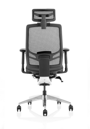 Ergo Click Black Mesh Seat Black Mesh Back with Headrest Image 7
