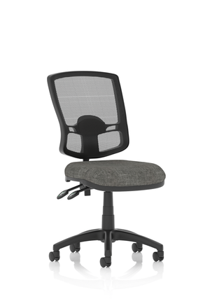 Eclipse Plus II Lever Task Operator Chair Mesh Back Deluxe With Charcoal Seat Image 2