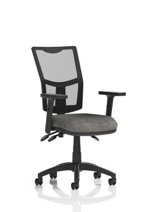 Eclipse Plus III Mesh Back With Charcoal Seat With Height Adjustable Arms