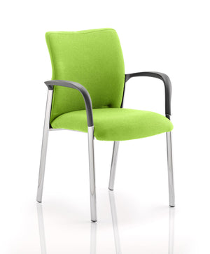 Academy Bespoke Colour Fabric Back And Bespoke Colour Seat With Arms Myrrh Green Image 2