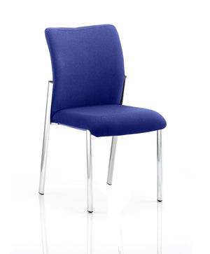 Academy Bespoke Colour Fabric Back With Bespoke Colour Seat Without Arms Stevia Blue Image 2