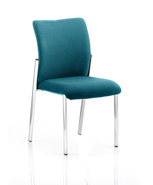 Academy Bespoke Colour Fabric Back With Bespoke Colour Seat Without Arms Maringa Teal Image 2