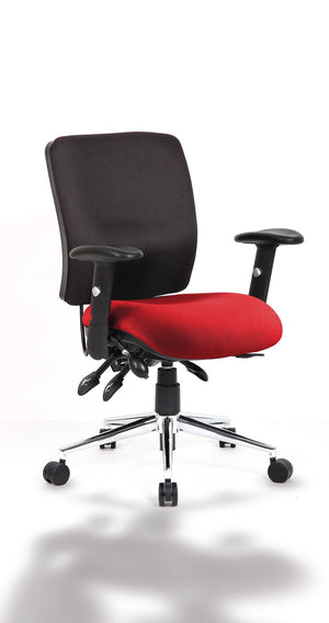 Chiro Medium Back Bespoke Colour Seat Bergamot Cherry Image 2