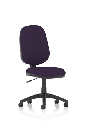Eclipse Plus I Lever Task Operator Chair Bespoke Colour Tansy Purple Image 2
