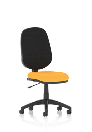 Eclipse Plus I Lever Task Operator Chair Bespoke Colour Seat Senna Yellow Image 2