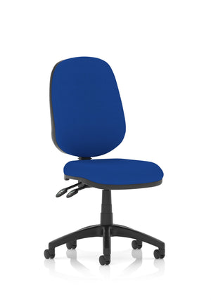 Eclipse Plus II Lever Task Operator Chair Bespoke Colour Stevia Blue Image 2