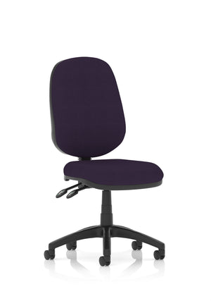 Eclipse Plus II Lever Task Operator Chair Bespoke Colour Tansy Purple Image 2