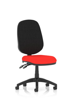 Eclipse Plus II Lever Task Operator Chair Bespoke Colour Seat Bergamot Cherry Image 2