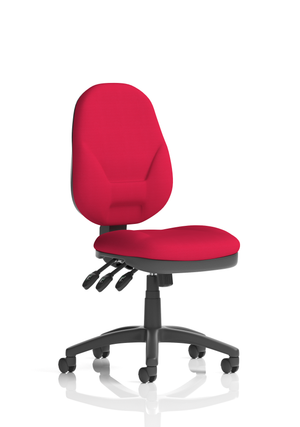 Eclipse Plus XL Lever Task Operator Chair Bespoke Colour Bergamot Cherry Image 2