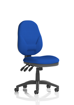 Eclipse Plus XL Lever Task Operator Chair Bespoke Colour Stevia Blue Image 2