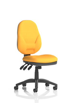 Eclipse Plus XL Lever Task Operator Chair Bespoke Colour Senna Yellow Image 2