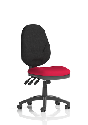 Eclipse Plus XL Lever Task Operator Chair Bespoke Colour Seat Bergamot Cherry Image 2