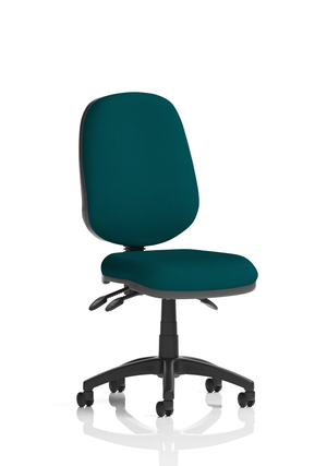 Eclipse Plus III Lever Task Operator Chair Bespoke Colour Maringa Teal Image 2