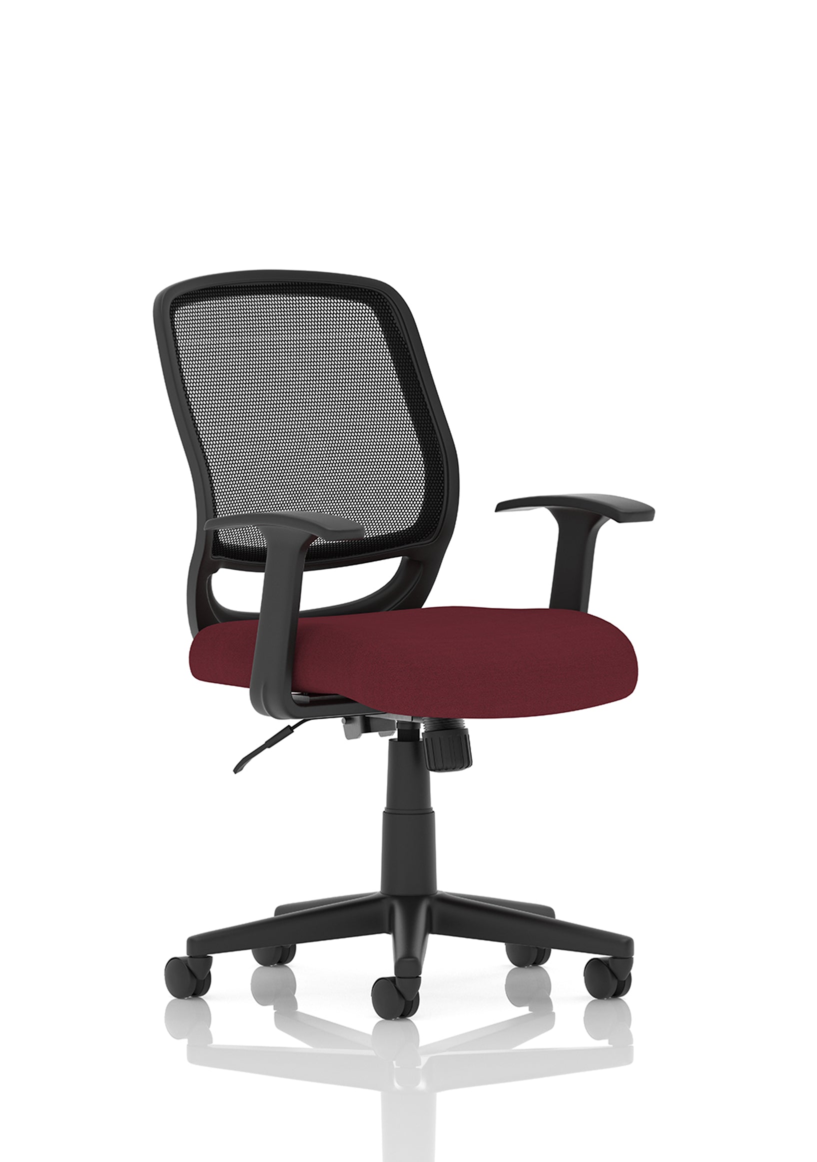 Mave Task Operator Chair Black Mesh With Arms 