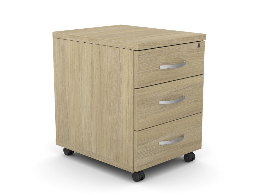 Custom Kito Mobile Pedestal 3 Drawers - Ref: WPTFOP