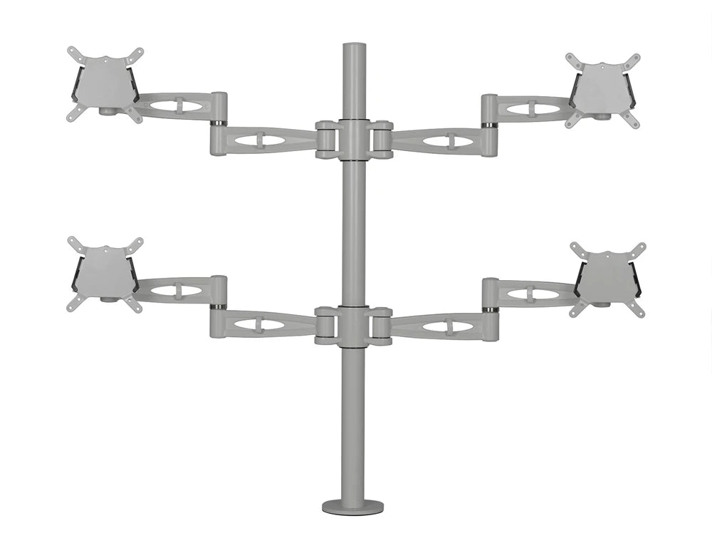 Kardo Quad Monitor Arm Silver Pma524 Sv