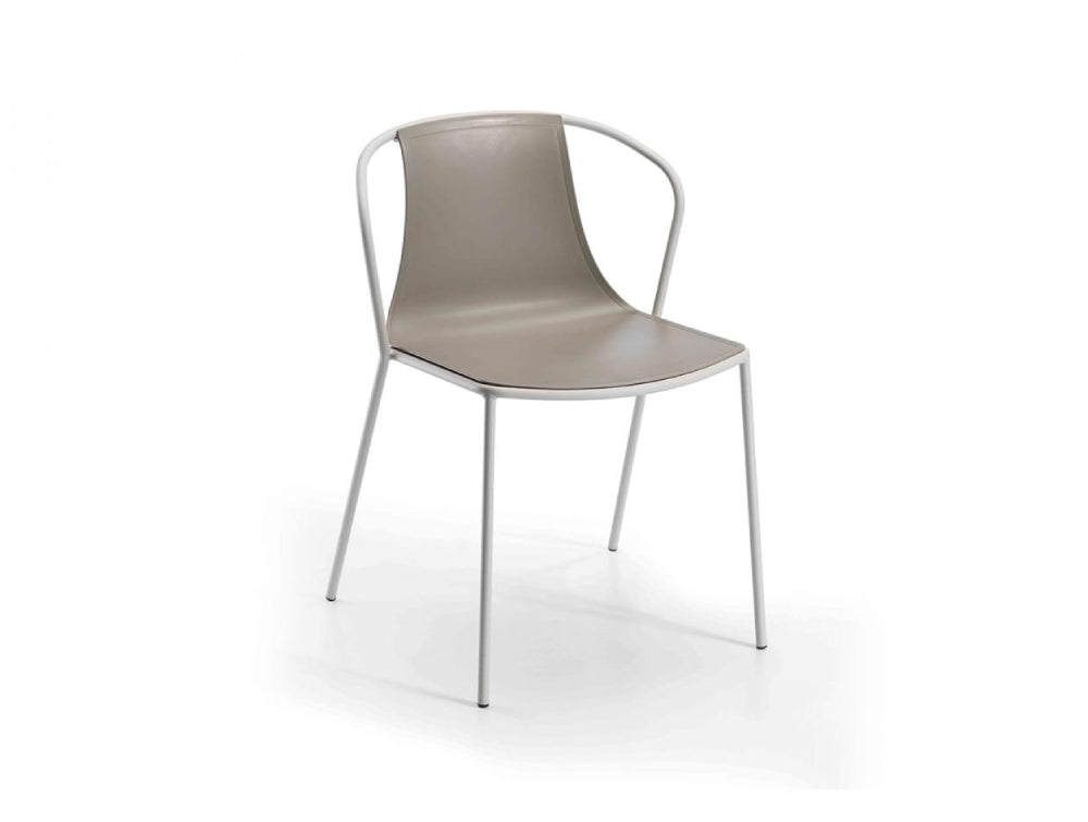 Kasia Stackable Metal Frame Chair