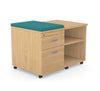 Kito Underdesk Mobile Unit with Small Cushion KIT MRU9060R CUSH4060 EV 23 BE