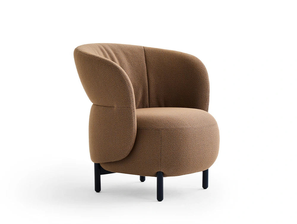 Kori Armchair with Wooden Legs 3