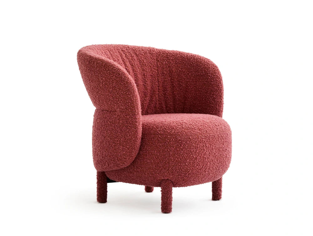 Kori Armchair with Wooden Legs 6
