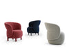 Kori Armchair with Wooden Legs 7