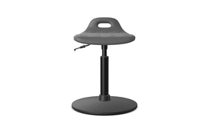 Lab Height Adjustable Sit Stand Stool With Round Base 2