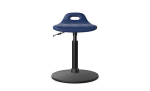 Lab Height Adjustable Sit Stand Stool With Round Base 3